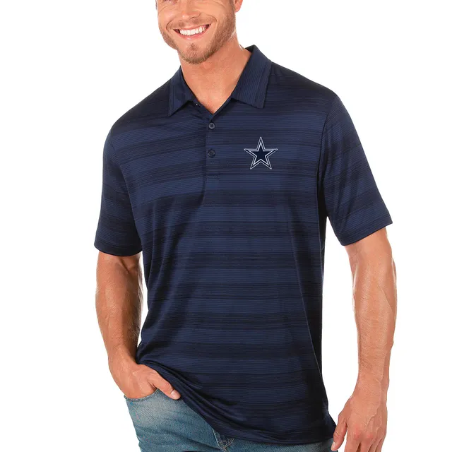 Tommy Hilfiger Men's Navy And Gray Dallas Cowboys Color Block Polo In  Navy,gray