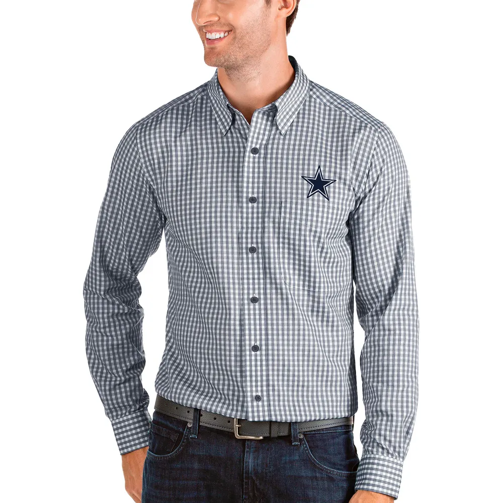 dallas cowboys long sleeve button down shirt