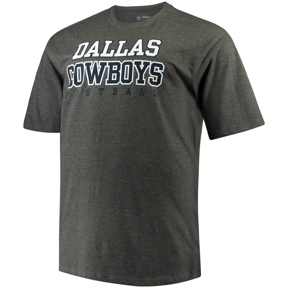 Dallas Cowboys Merchandise Men's Charcoal Dallas Cowboys Big & Tall  Practice T-Shirt