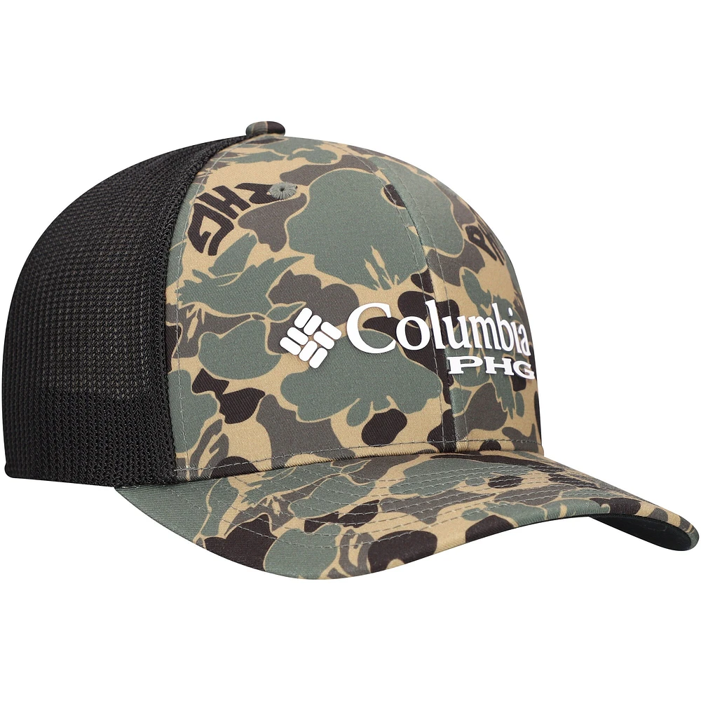 Casquette Columbia Camo Dallas Cowboys PHG Mesh Flex pour homme