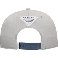 Men's Columbia  Gray Dallas Cowboys PHG Back Tack Adjustable Hat