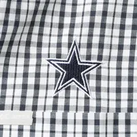 Chemise boutonnée Columbia Navy/White Dallas Cowboys Rapid Rivers pour hommes