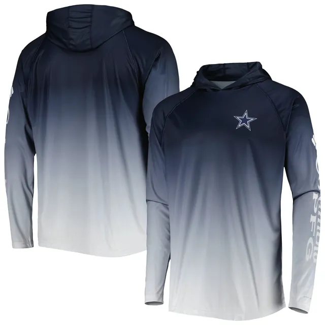 Men's Antigua Navy Dallas Cowboys Victory Pullover Hoodie