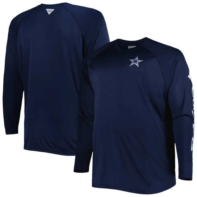 Columbia Men's Dallas Cowboys Terminal Tackle Navy T-Shirt