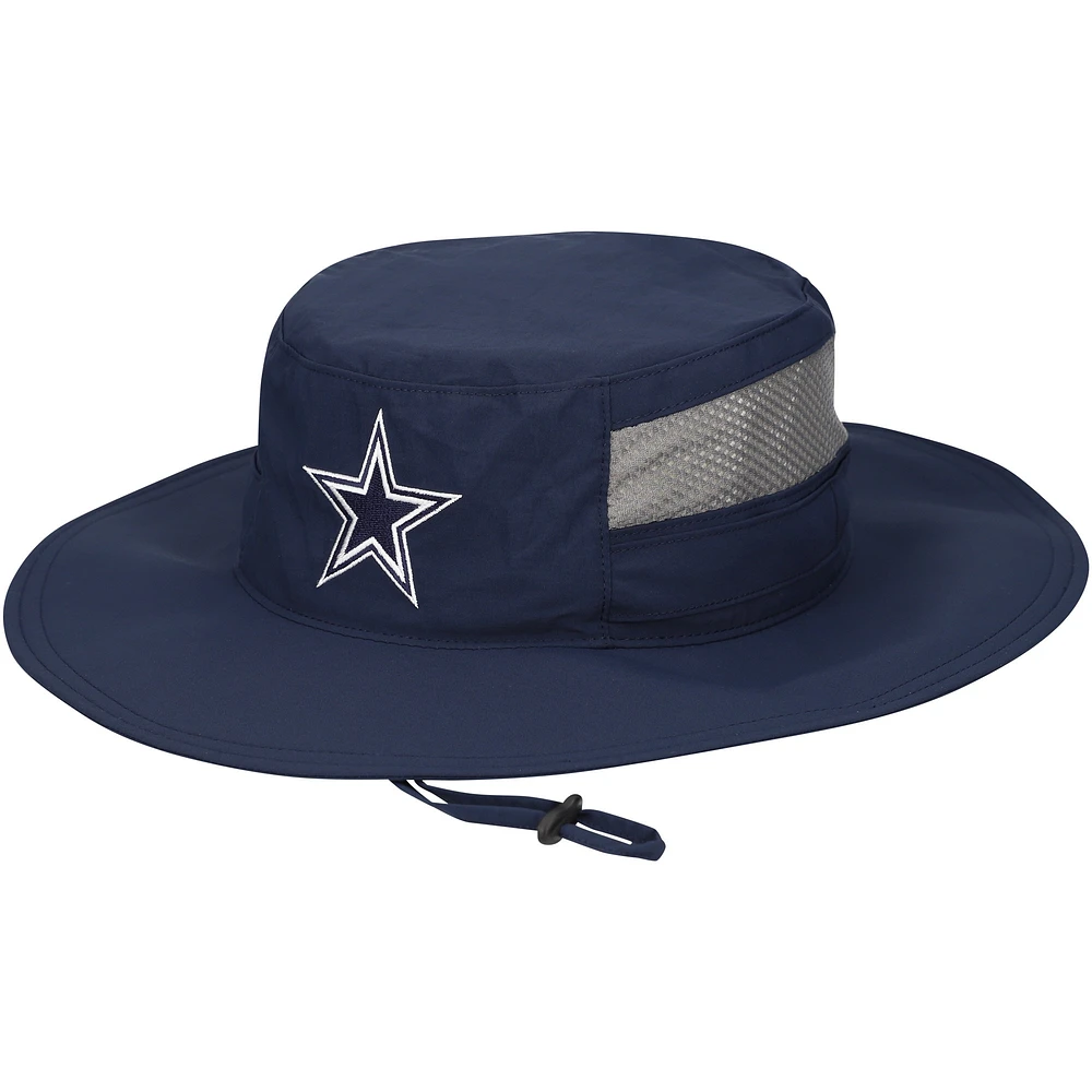 Men's Columbia Navy Dallas Cowboys Bora Bora Booney III Omni-Shade Bucket Hat