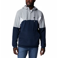 Sweat à capuche zippé en molleton Dallas Cowboys Lodge pour homme, bleu marine Columbia