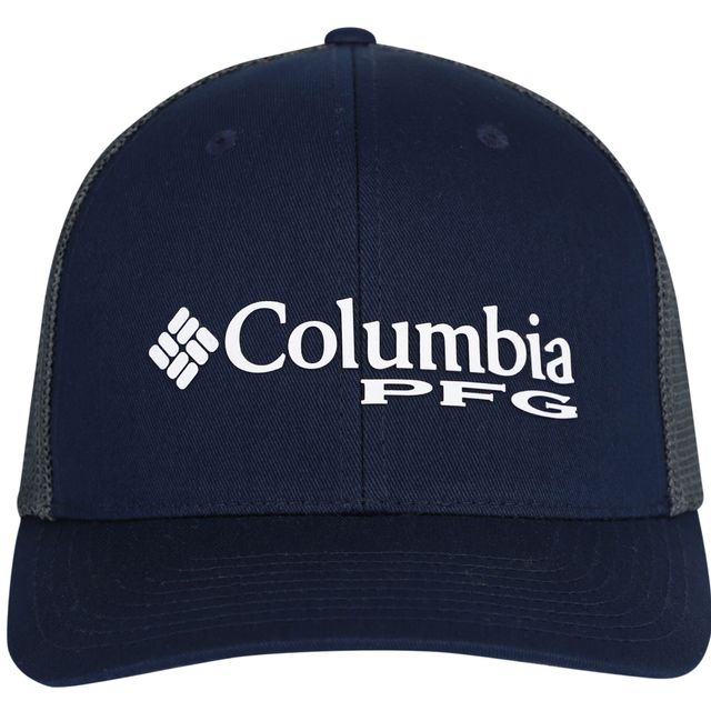 Casquette Columbia Navy Dallas Cowboys PFG Mesh Snapback pour homme