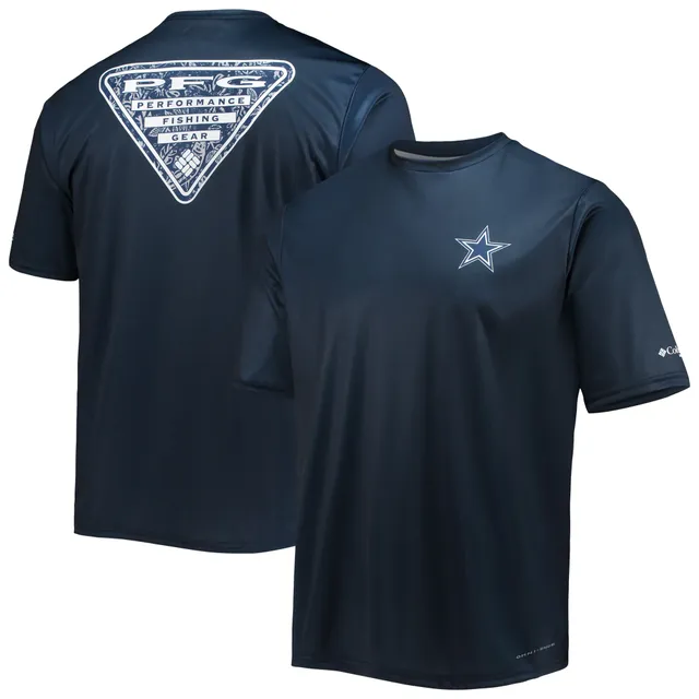 Columbia Sportswear Men's Dallas Cowboys PFG Terminal Tackle Long Sleeve  Graphic T-shirt