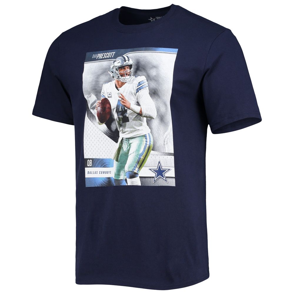 Dallas Cowboys Fashion Name & Number T-Shirt - Dak Prescott - Mens