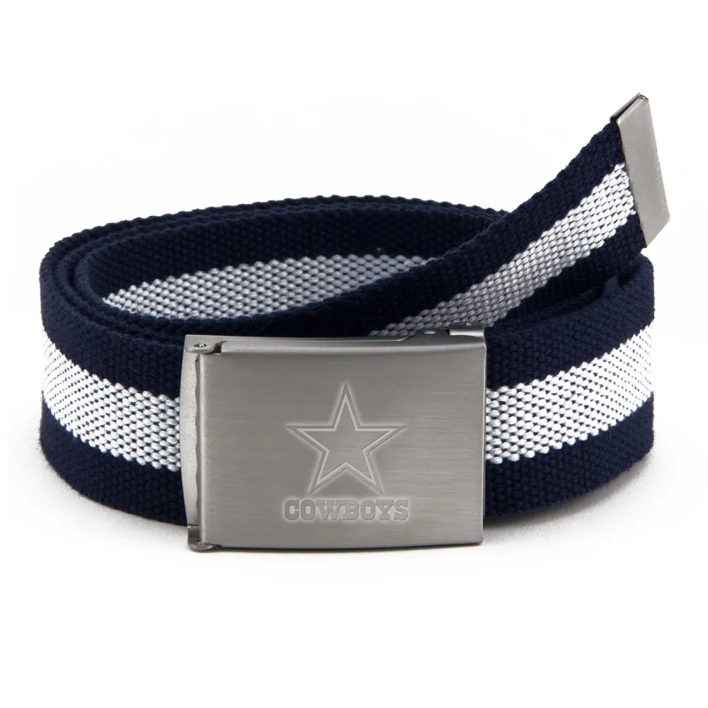 Ceinture en tissu Dallas Cowboys pour homme