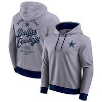 Sweat à capuche en tricot ton sur pour homme de la collection Darius Rucker Fanatics, bleu marine, Dallas Cowboys