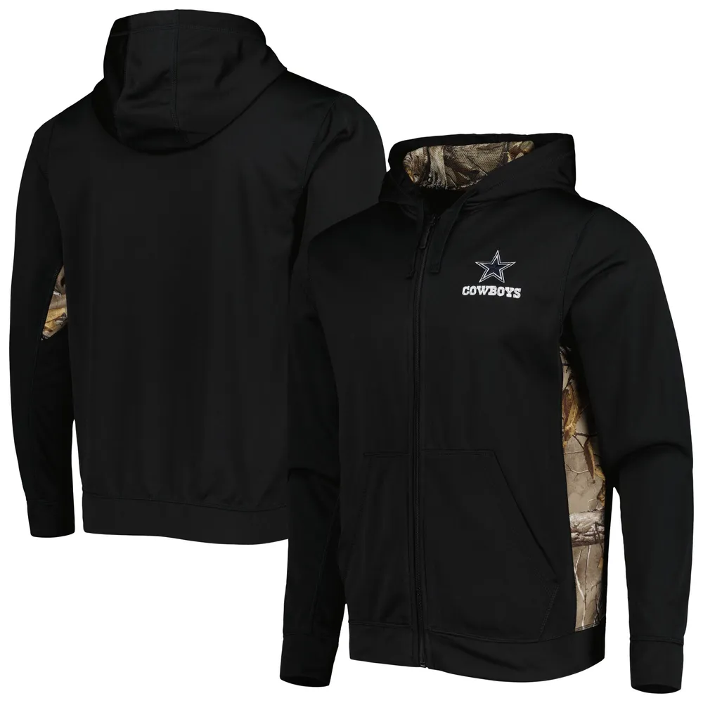 Lids Dallas Cowboys Dunbrooke Decoy Tech Fleece Full-Zip Jacket - Black/Realtree  Camo