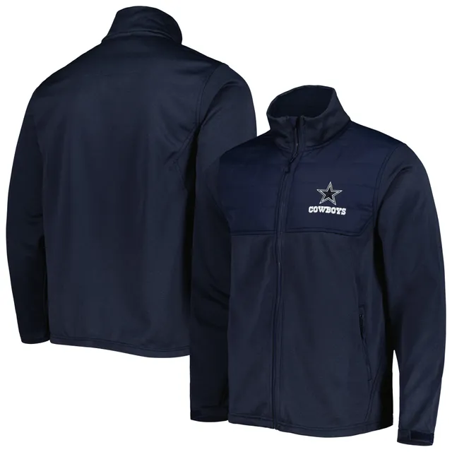 Men's Dunbrooke Charcoal Dallas Cowboys Big & Tall Dakota Canvas Hoodie  Full-Zip Jacket