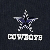 Men's Dunbrooke Navy Dallas Cowboys All-Star Tech Quarter-Zip Top