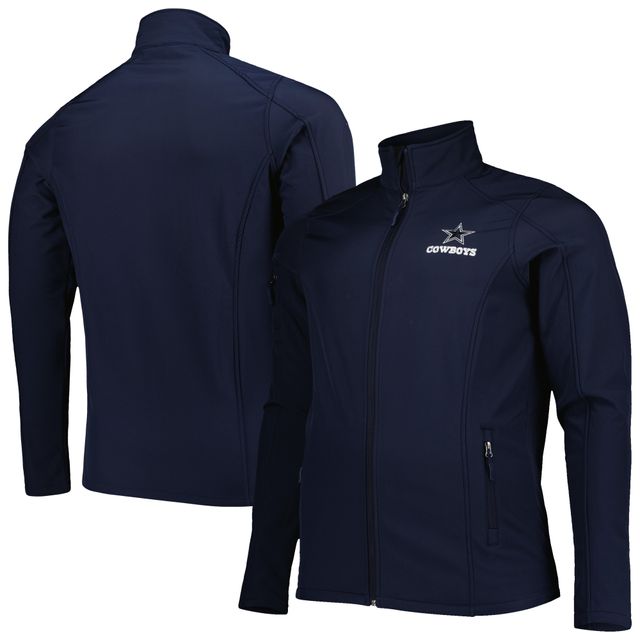 Dunbrooke Navy Dallas Cowboys Big & Tall Sonoma Softshell Full-Zip Jacket