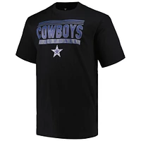 Men's Fanatics Black Dallas Cowboys Big & Tall Pop T-Shirt