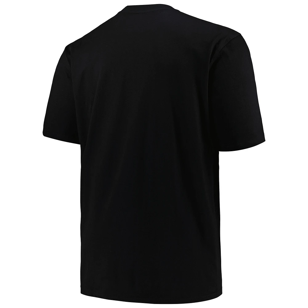 Men's Fanatics Black Dallas Cowboys Big & Tall Pop T-Shirt