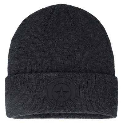 Men's Fanatics Branded Heather Gray Dallas Cowboys Cuffed Knit Hat with Pom