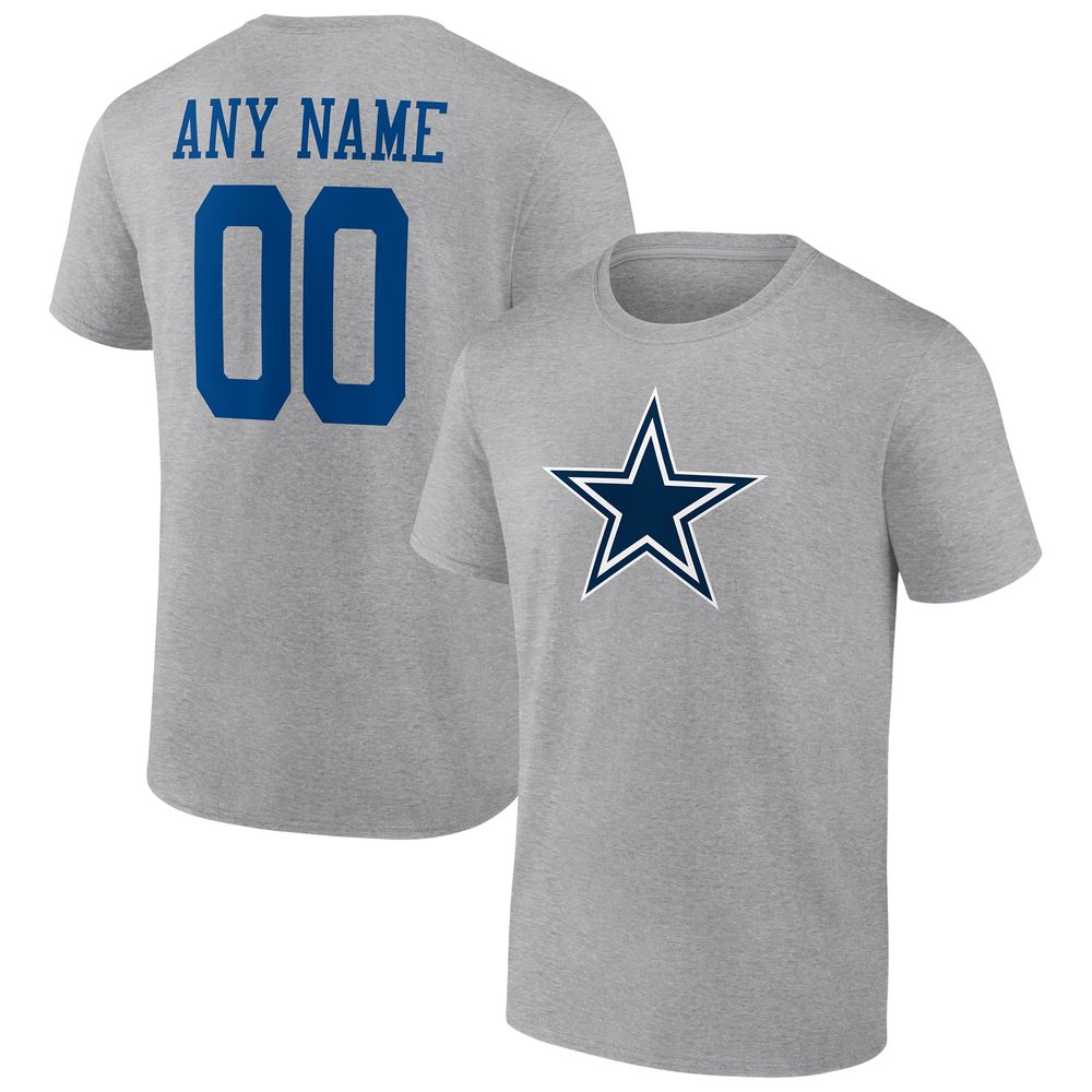 FANATICS Men's Fanatics Branded Heather Charcoal Dallas Cowboys