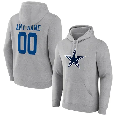 Men's Fanatics Branded Heather Charcoal Dallas Cowboys Camo Pullover Hoodie