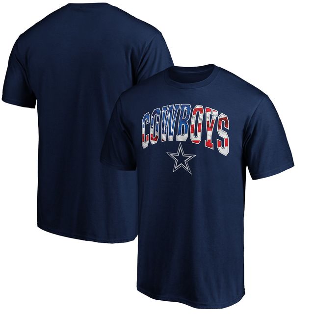 Fanatics Branded Navy Dallas Cowboys #1 Dad Long Sleeve T-Shirt