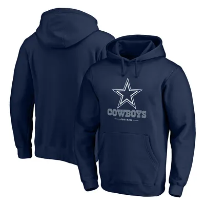 Dallas Cowboys '47 Gridiron Lace-Up Pullover Hoodie - Heather Gray