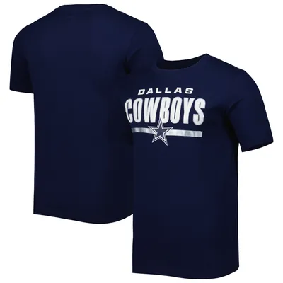 Men's Fanatics Branded Navy Dallas Cowboys Vintage Arch T-Shirt