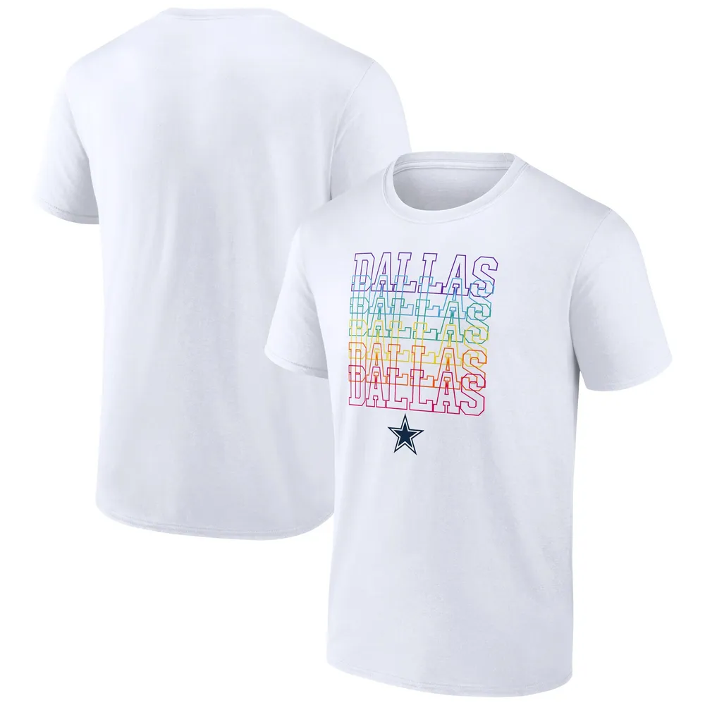 Men's Fanatics Branded Black Dallas Stars Team Pride Logo Long Sleeve T-Shirt Size: Small