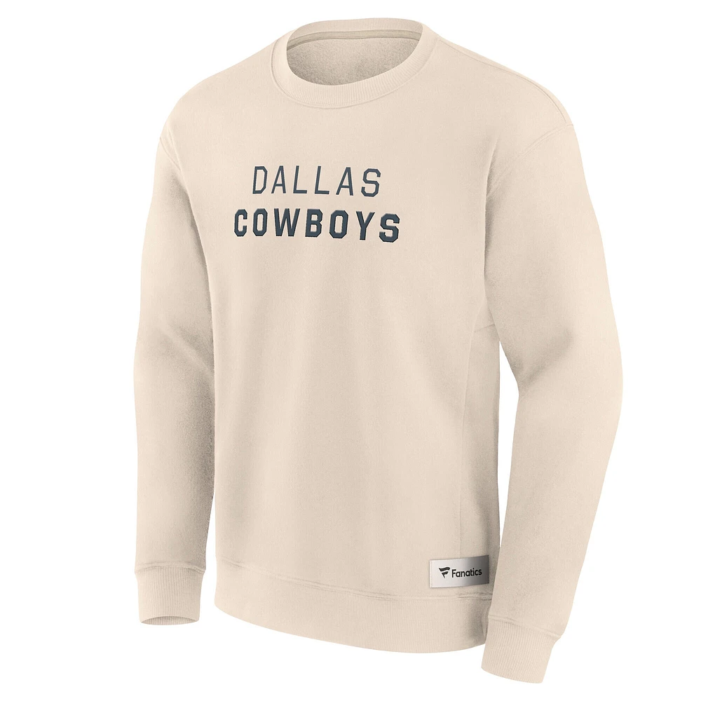 Sweat-shirt à capuche pour homme Fanatics Cream Dallas Cowboys Elements Future Ground Lettering