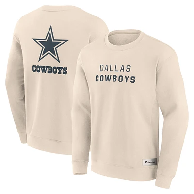 Sweat-shirt à capuche pour homme Fanatics Cream Dallas Cowboys Elements Future Ground Lettering