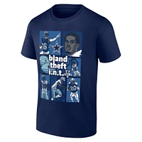 Men's Fanatics DaRon Bland Navy Dallas Cowboys Pick Six T-Shirt