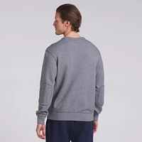 Men's Fanatics  Heather Gray Dallas Cowboys Loop Terry Pullover Sweatshirt