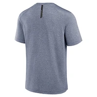 T-shirt Fanatics Heather Navy pour homme avec logo Front Office Move des Cowboys de Dallas