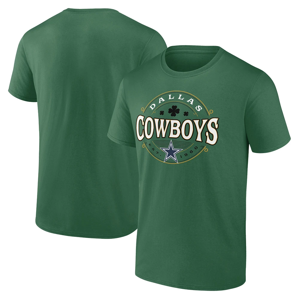 Men's Fanatics Kelly Green Dallas Cowboys Celtic T-Shirt