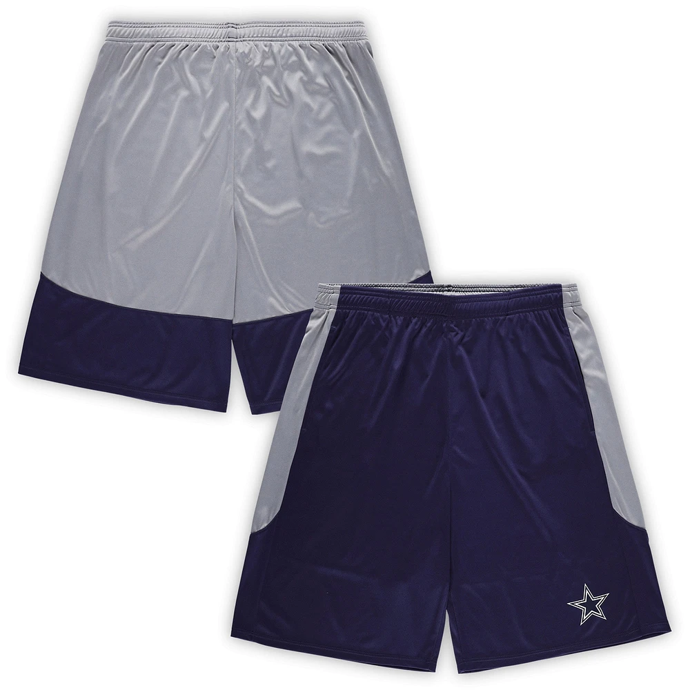 Men's Fanatics Navy Dallas Cowboys Big & Tall Team Logo Shorts