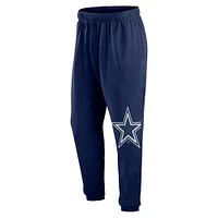 Pantalon de jogging en polaire Boost bleu marine Dallas Cowboys Fanatics pour homme