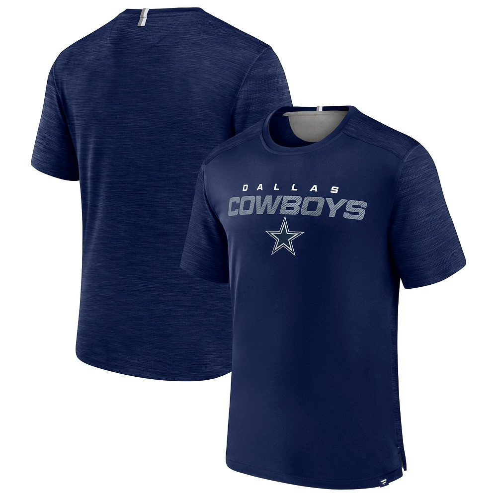 T-shirt Fanatics Navy Dallas Cowboys Defender Evo pour hommes