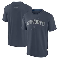 Men's Fanatics Navy Dallas Cowboys Elements Future Ground Lettering T-Shirt