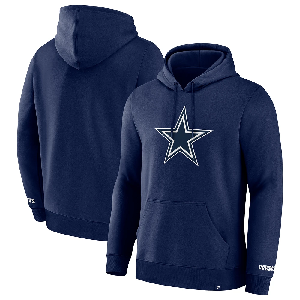 Sweat à capuche en polaire Legacy pour homme de la marque Fanatics Navy Dallas Cowboys