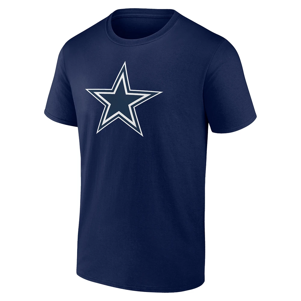 Men's Fanatics Navy Dallas Cowboys #1 Dad T-Shirt