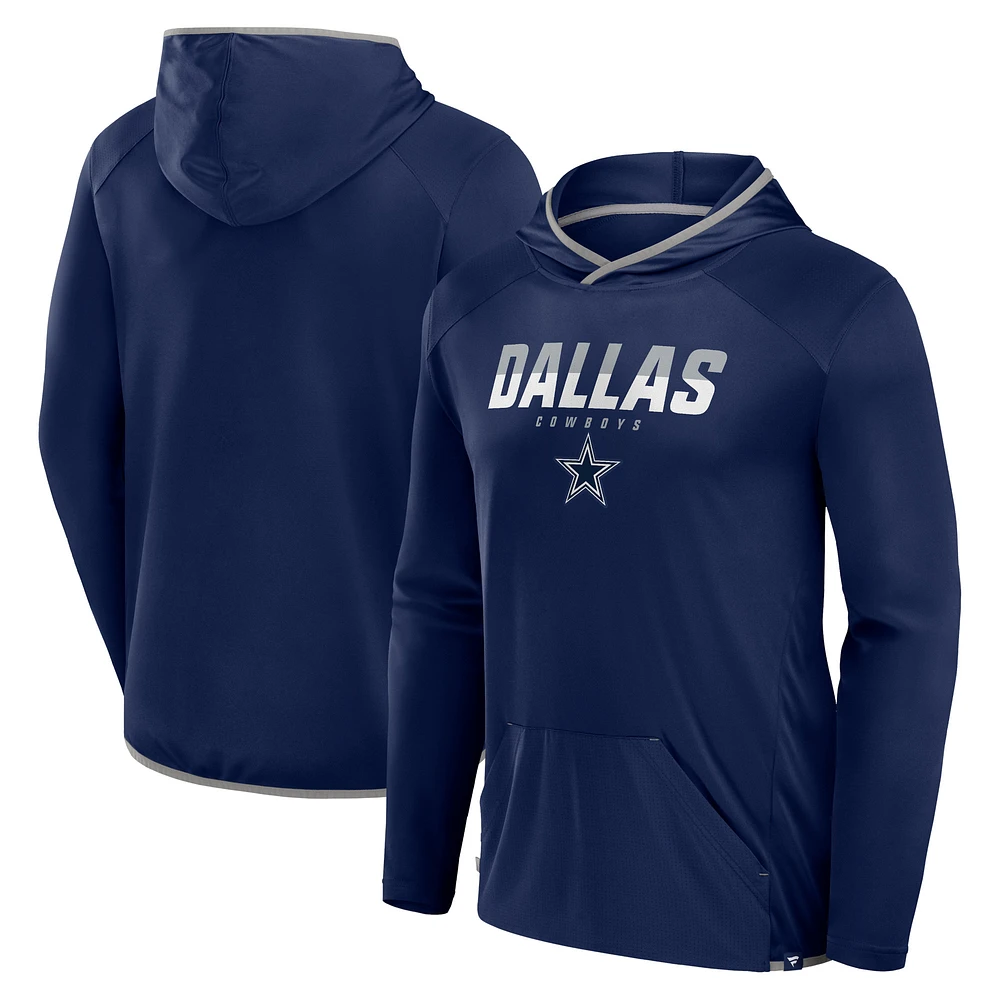 Sweat à capuche bleu marine Dallas Cowboys On Top Fanatics pour homme