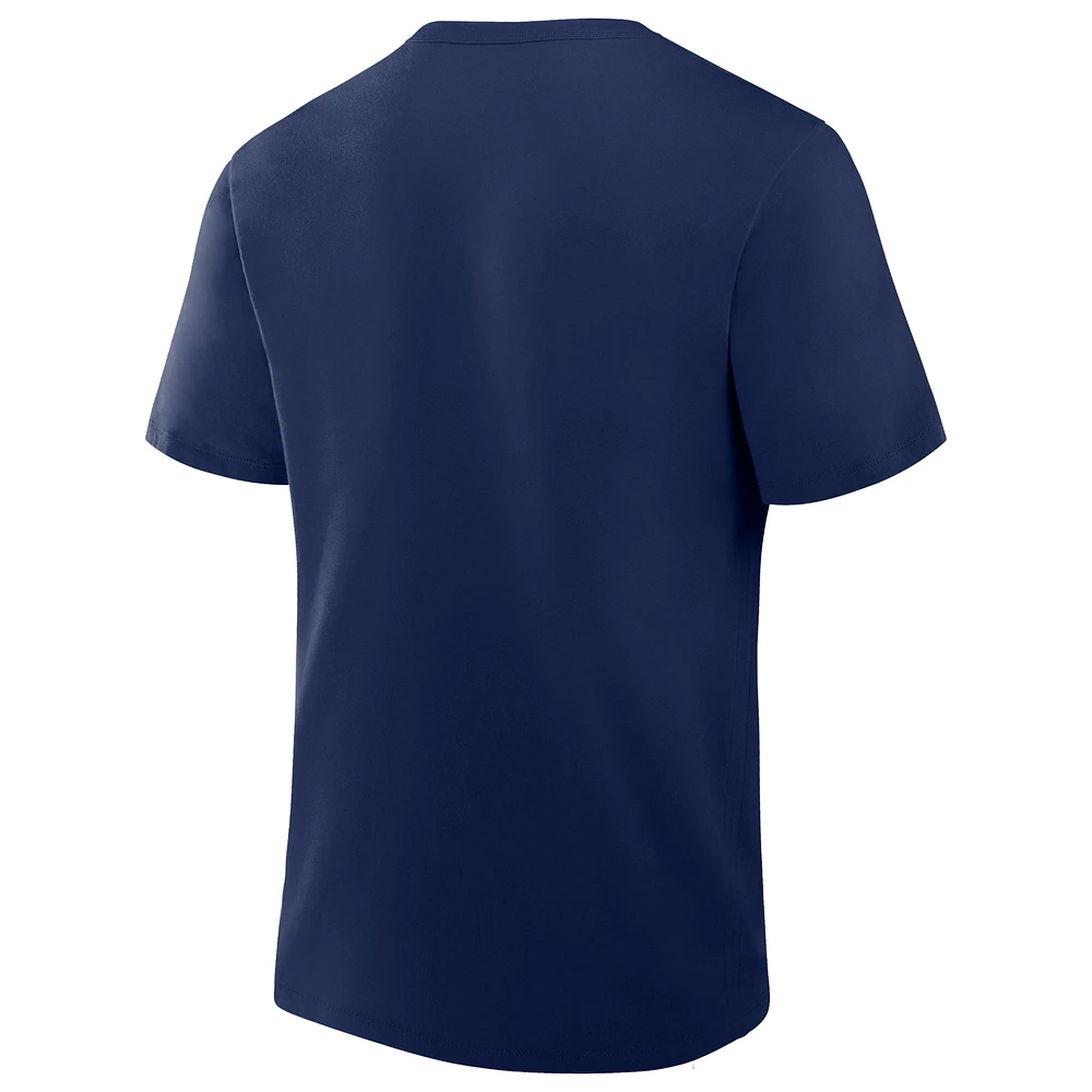 Men's Fanatics Navy Dallas Cowboys Option Route Legacy T-Shirt