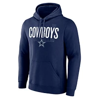 Sweat à capuche enfiler Pylon Outline pour homme de la marque Fanatics Navy Dallas Cowboys
