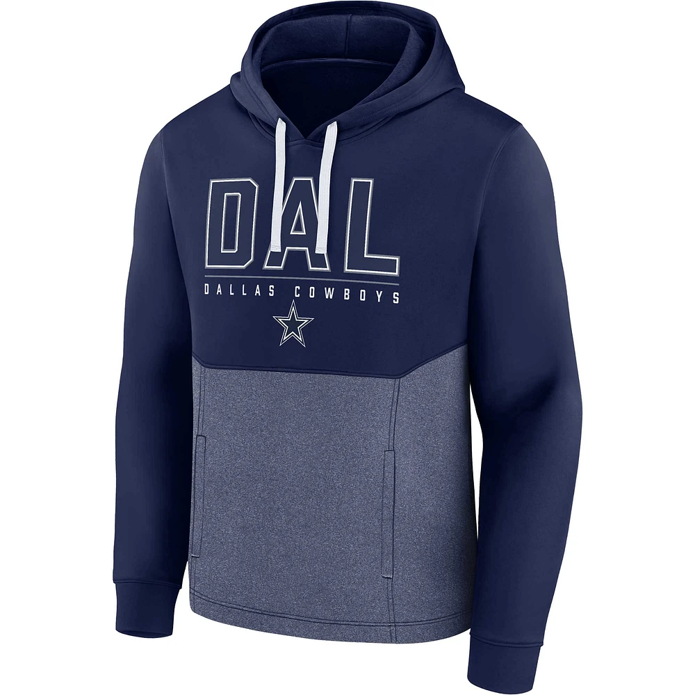 Men's Fanatics  Navy Dallas Cowboys Successful Pullover Hoodie
