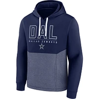 Men's Fanatics  Navy Dallas Cowboys Successful Pullover Hoodie