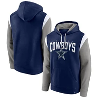 Sweat à capuche Fanatics Navy Dallas Cowboys Trench Battle pour hommes