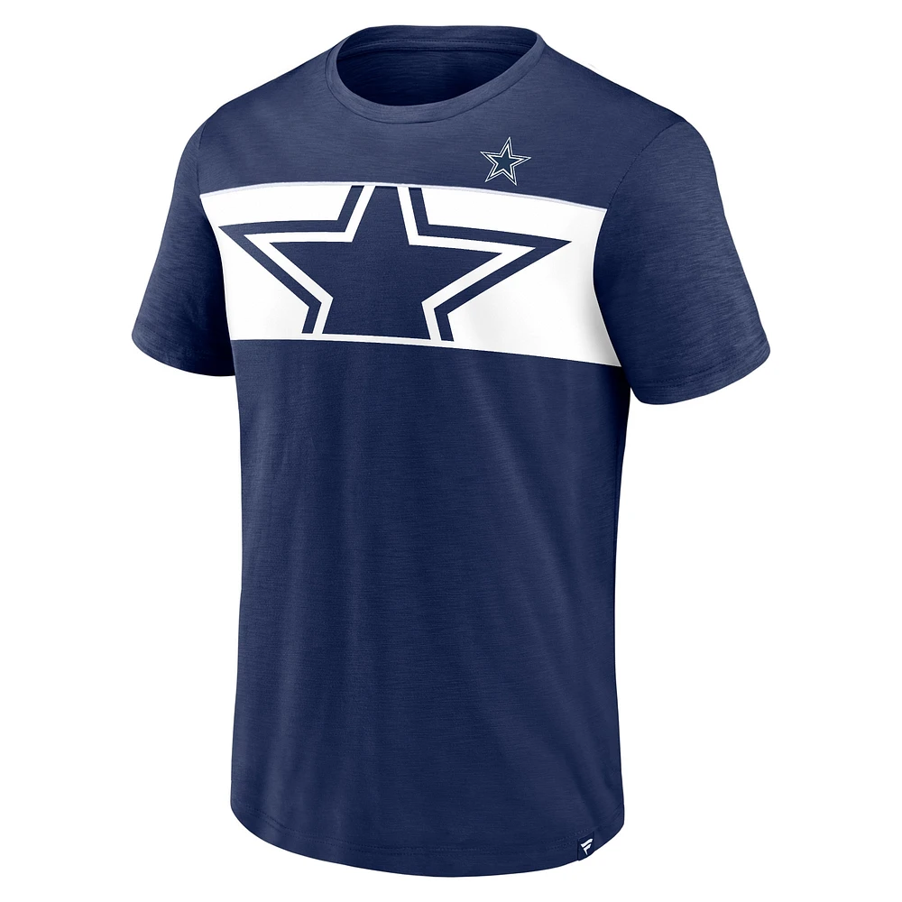 T-shirt Ultra bleu marine Fanatics pour hommes des Cowboys de Dallas