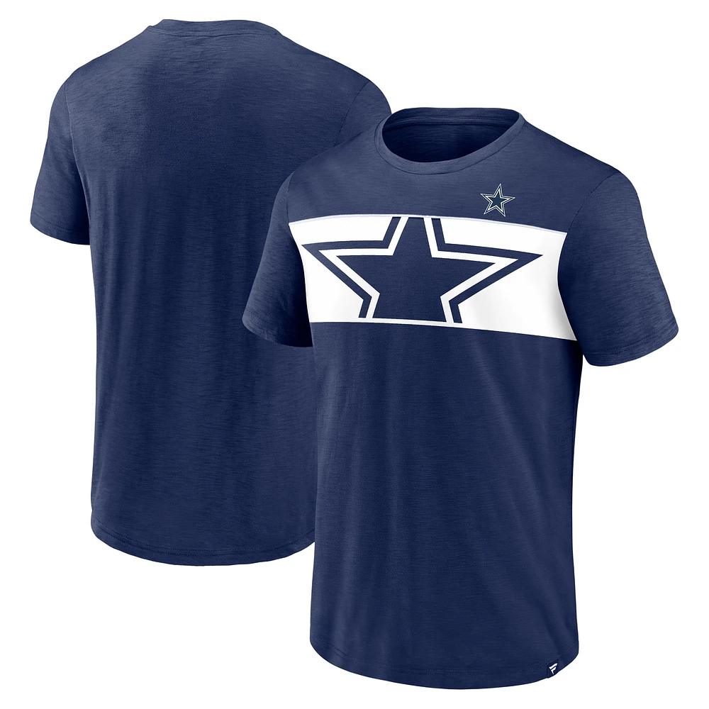 T-shirt Ultra bleu marine Fanatics pour hommes des Cowboys de Dallas