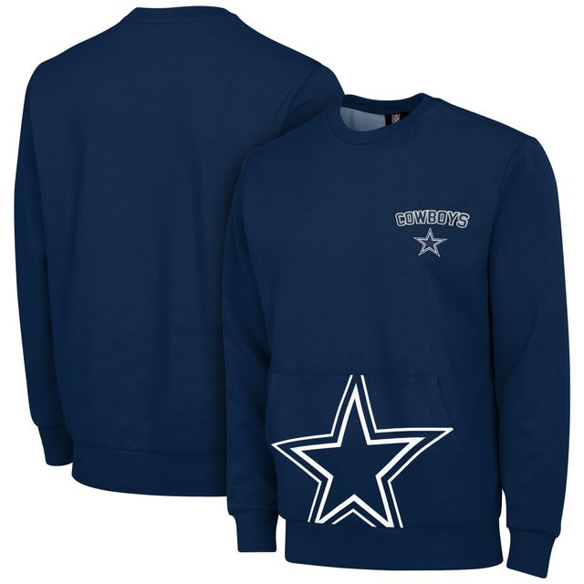 Homme FOCO Navy Dallas Cowboys Pocket - Pullover