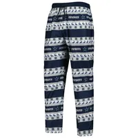 Women's FOCO Navy Dallas Cowboys Ugly Pajamas Set